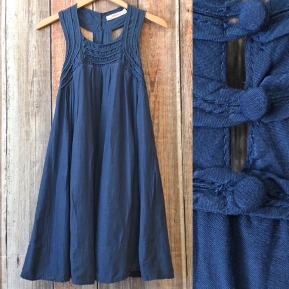 Zara Dresses & Skirts - SOLD ❌ Zara Basic | Blue Baby Doll Mini  Dress S